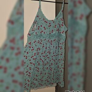 Torrid super soft rib lace trim sleep chemise